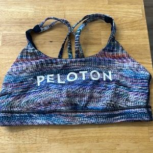 Peloton lulu colab energy bra